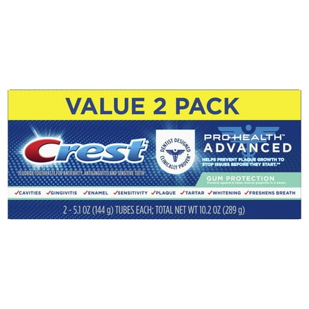 Crest Pro-Health Advanced Gum Protection Toothpaste (5.1oz) Twin Pack
