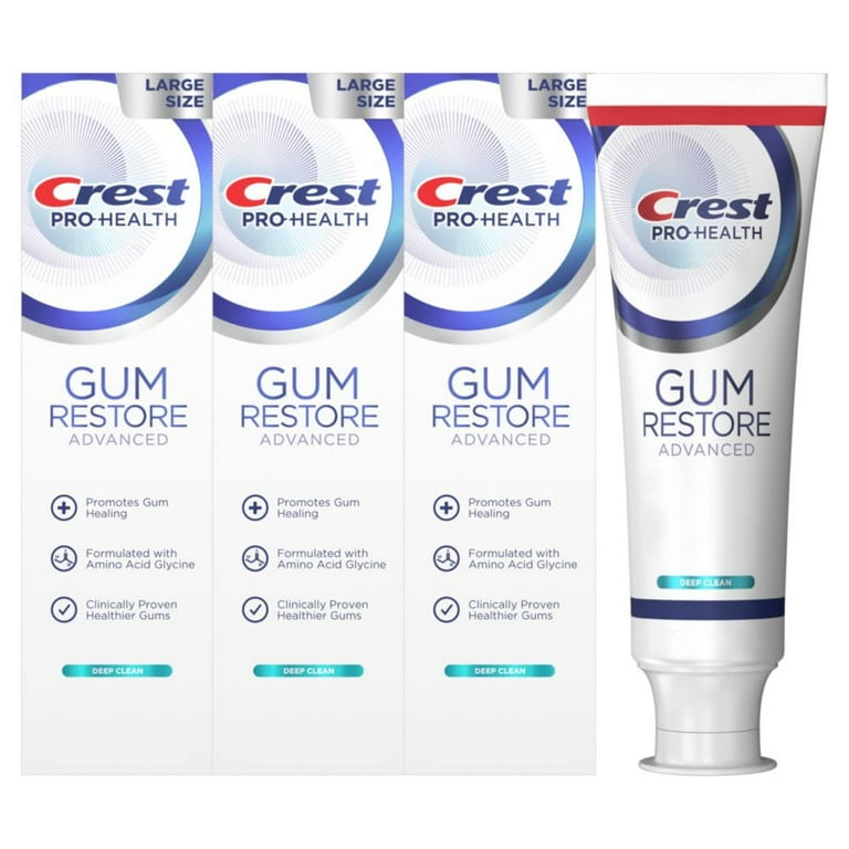 Crest Pro-Health Advanced Gum Restore Toothpaste, Deep Clean, 4.8