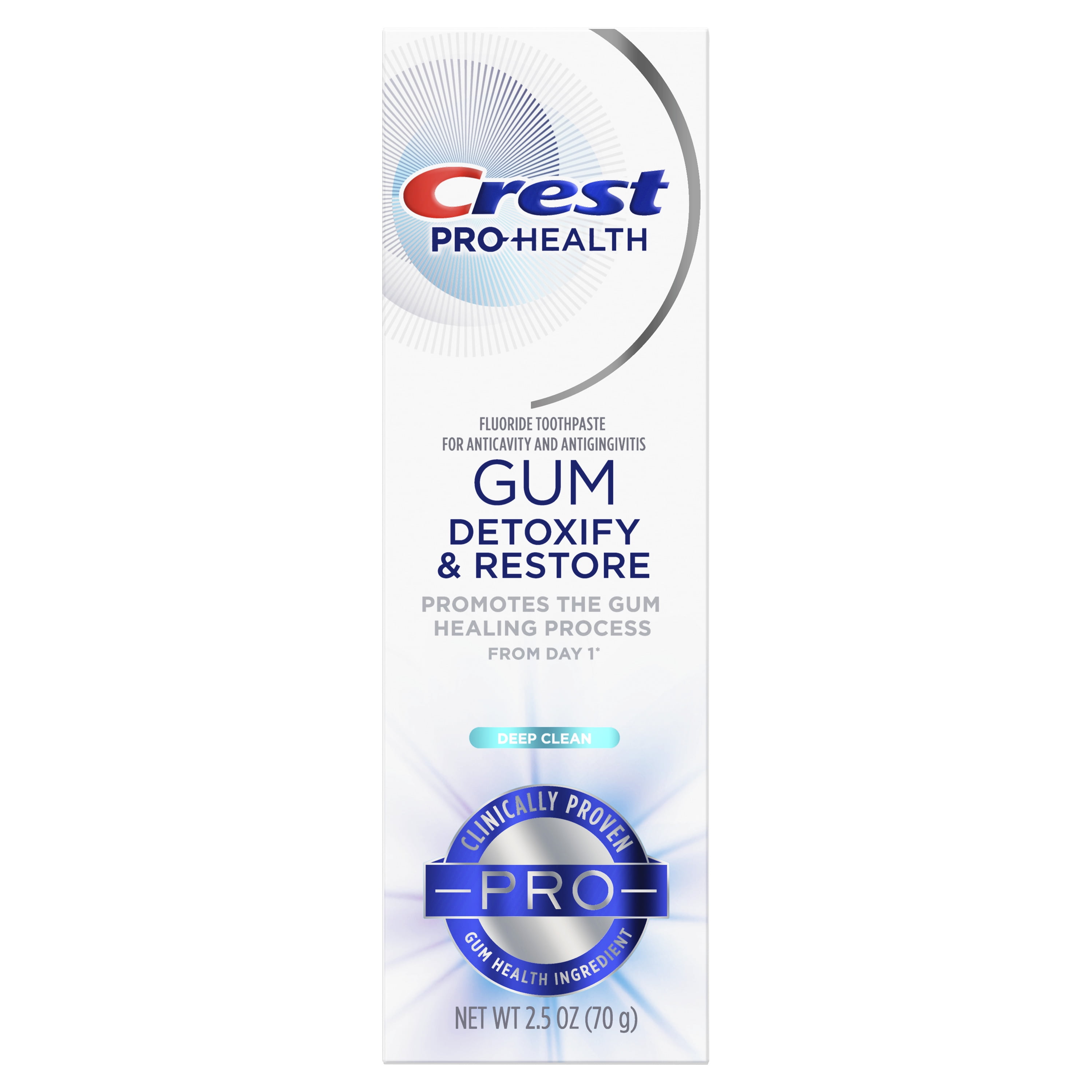 Crest ProHealth Advanced Gum Restore Toothpaste, Deep Clean, 2.5 oz