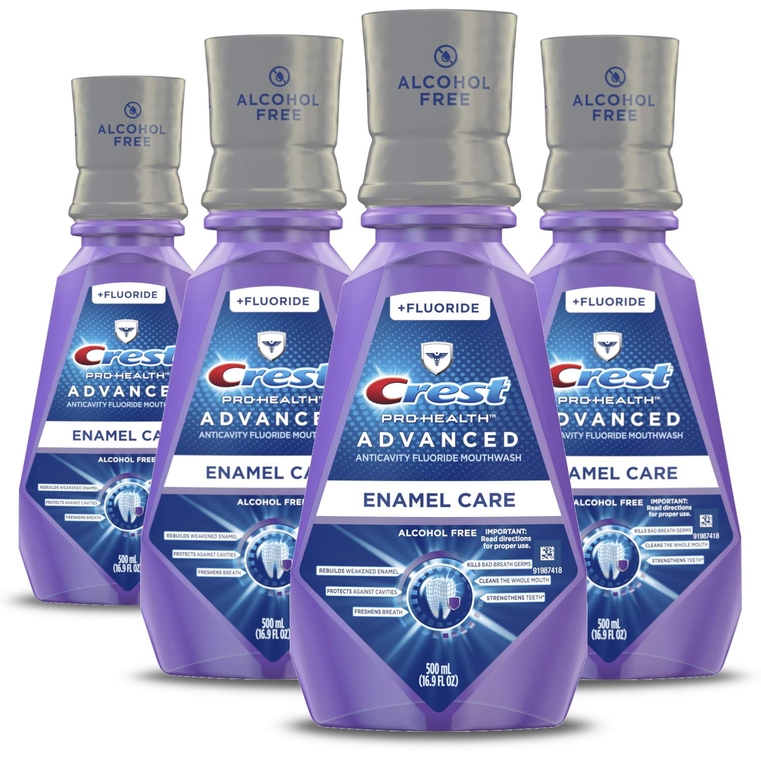Crest Pro Health Advanced Mouthwash, Alcohol Free, Anticavity Fluoride