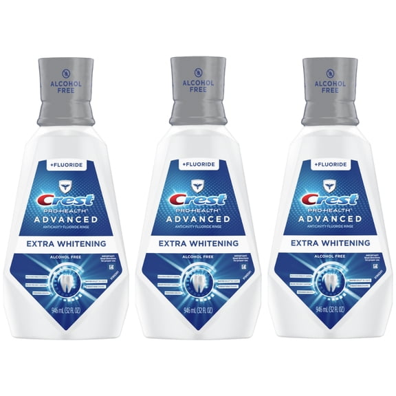 Crest Pro-Health Advanced Mouthwash Energizing Mint Flavor - 32oz/ 3 pack