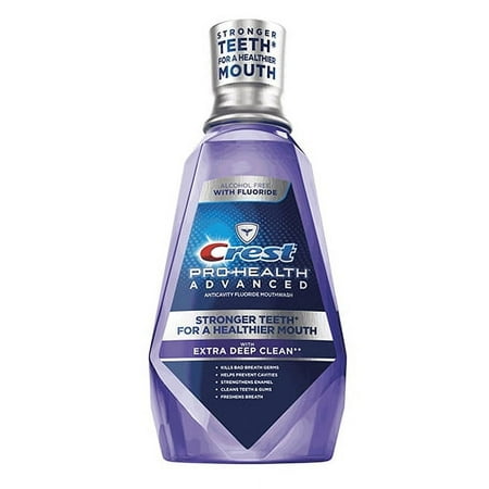 Crest Pro-Health Advanced Mouthwash With Extra Deep Clean, Clean Mint - 16.9 Oz, 3 Pack