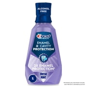 Crest Mouthwash Pro-Health Enamel & Cavity Protection, 6-in-1 benefits, Alcohol Free, Fresh Mint, 1 L (33.8 fl oz)