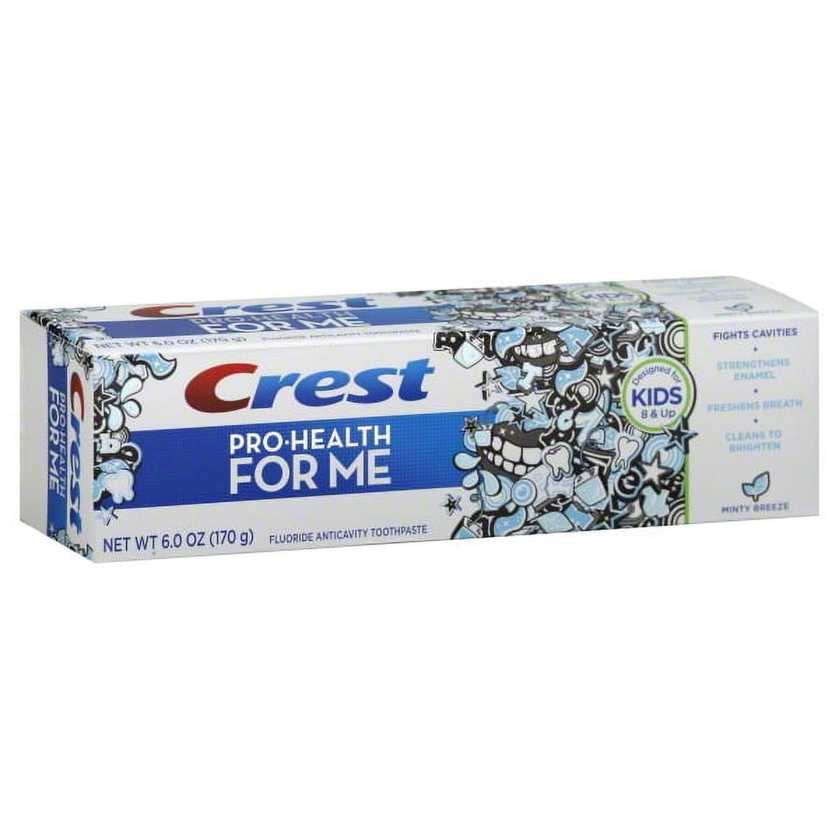 Crest Pro-Health For Me Fluoride Anticavity, Minty Breeze 6 oz - image 1 of 4
