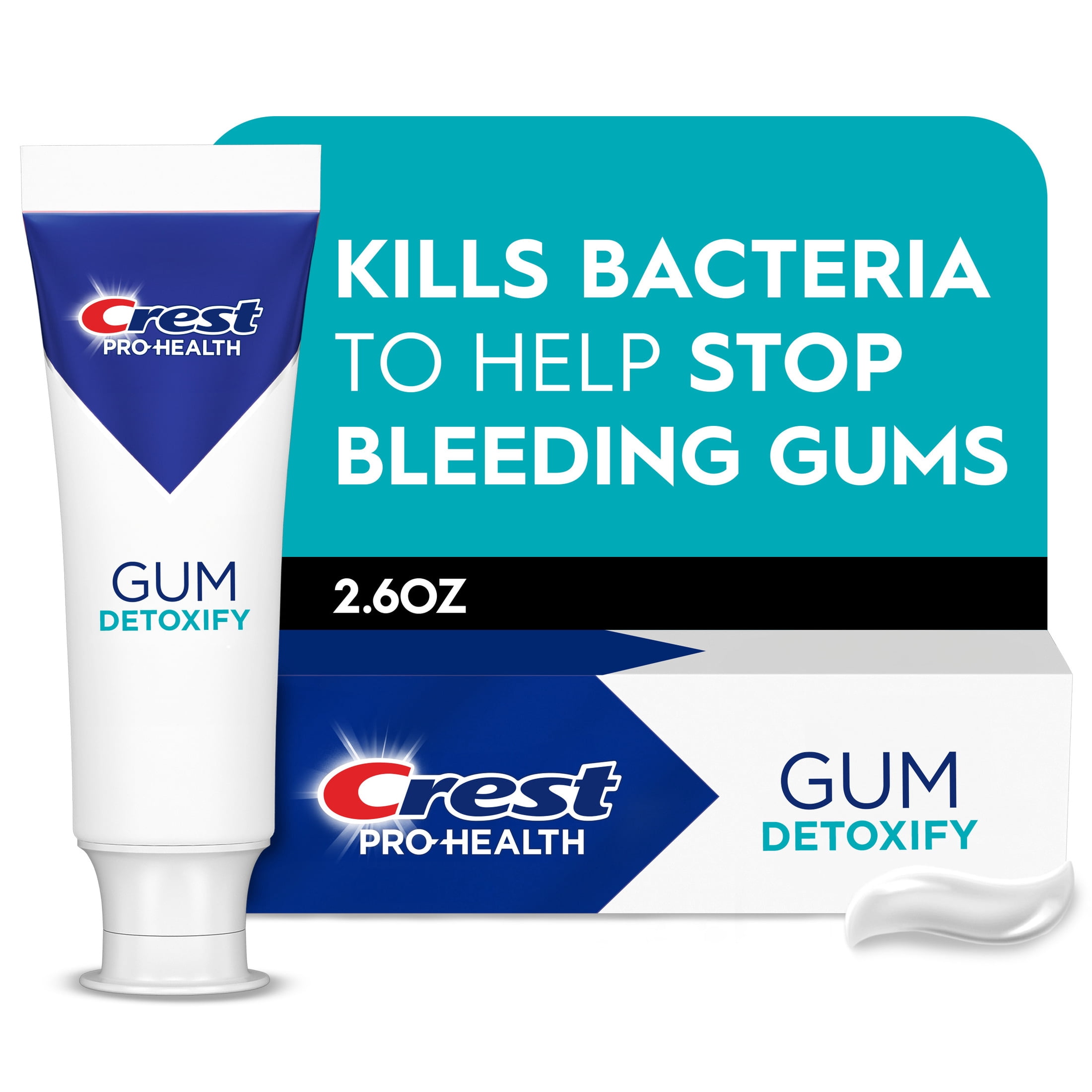 Crest Toothpaste, Pro-Health Gum Detoxify Deep Clean Sensitive Toothpaste, 2.6 oz