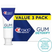 Crest Pro-Health Gum Detoxify Deep Clean Toothpaste 4.8 oz, Pack of 3