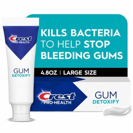 Crest Pro-Health Gum Detoxify Deep Clean Toothpaste Antibacterial Fluoride Enamel Protection 4.8 oz
