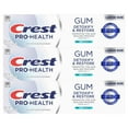thumbnail image 1 of Crest Pro-Health Gum Detoxify and Restore Deep Clean Toothpaste 4.6 oz Pack of 3 Anticavity, Antibacterial Flouride Toothpaste, Clinically Proven, Gum and Enamel Protection, 1 of 6