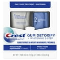thumbnail image 1 of Crest Pro-Health Gum Detoxify + Whitening Two- Step Toothpaste, 4.0 and 2.3 oz, 1 of 9