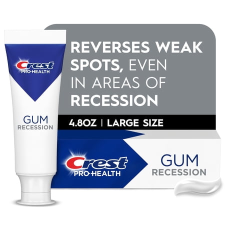 Crest Toothpaste, Pro-Health Gum Rescue Toothpaste 4.6 oz - Anticavity, Antibacterial Fluoride Toothpaste, Clinically Proven, Gum Protection Even in Areas of Recession