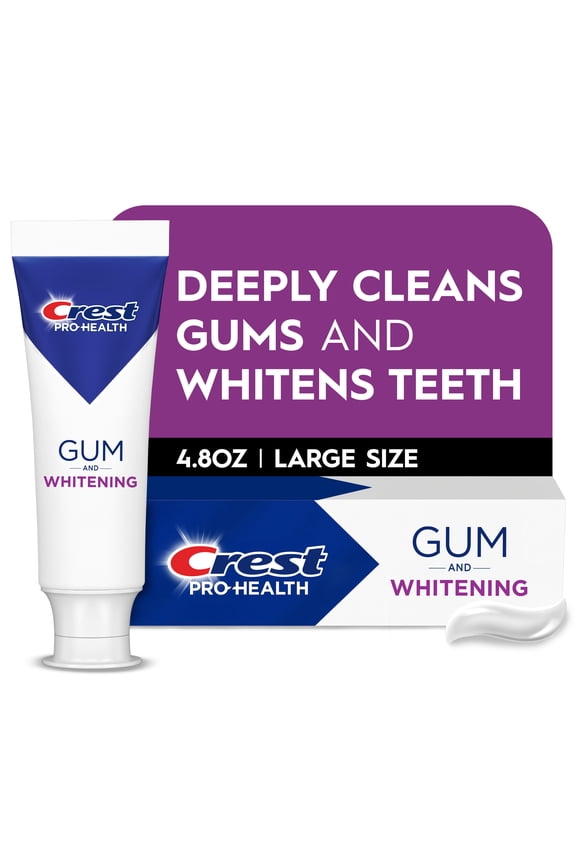 Toothpaste, Pro-Health Gum & Whitening Toothpaste 4.8 oz Anticavity, Antibacterial fluoride Toothpaste
