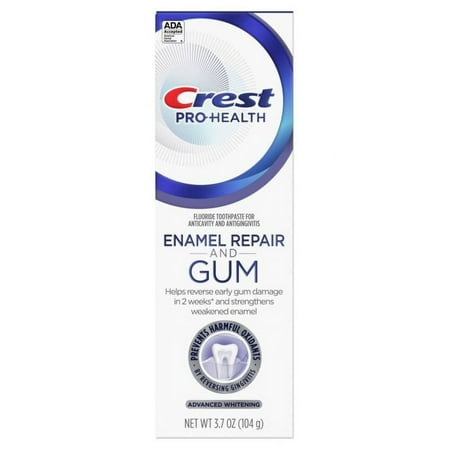 Crest Pro-Health Gum and Enamel Repair Advanced Whitening Toothpaste, 3.7 oz