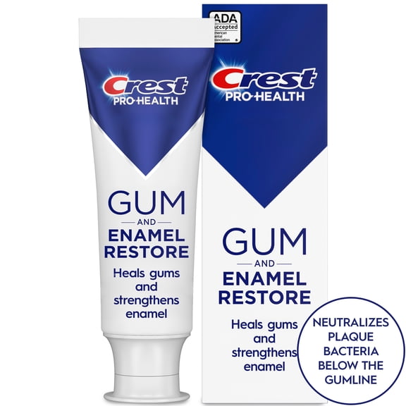 Crest Pro-Health Gum and Enamel Repair Toothpaste, Advanced Whitening, 2.6 oz