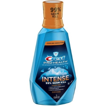 Crest Pro-Health Intense Mouthwash Antigingivitis Antiplaque (Pack of 14)