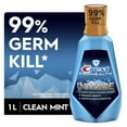 Crest Pro Health Intense Mouthwash, Clean Mint, 1 L (33.8 fl oz), for