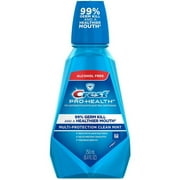Crest Pro Health Multi-Protection Mouthwash, Clean Mint, 8.4 oz, 2 Pack