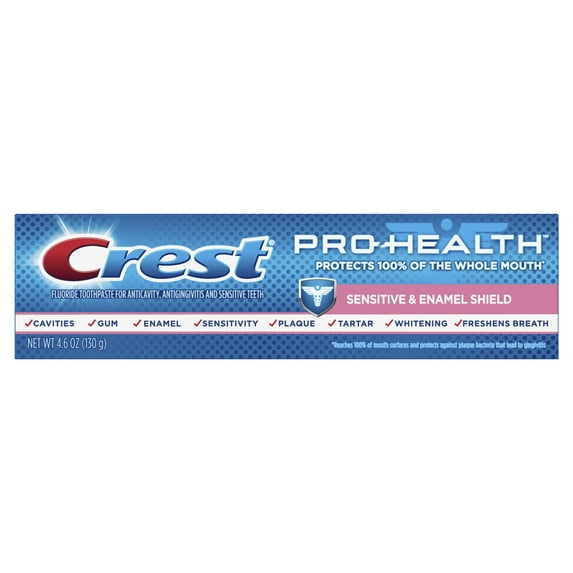 Crest Pro-Health Sensitive & Enamel Shield Toothpaste, 4.6 Oz