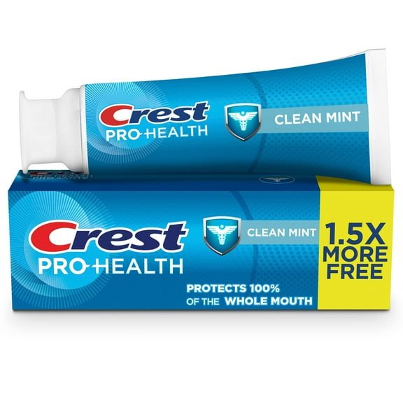 Crest Pro-Health Smooth Formula Toothpaste, Clean Mint Paste, 2.6 oz