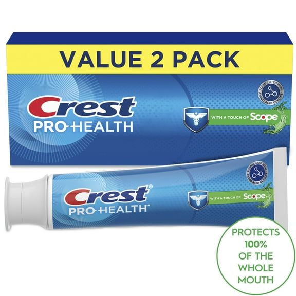 Crest Pro-Health Toothpaste Plus Scope 4.3oz Twin