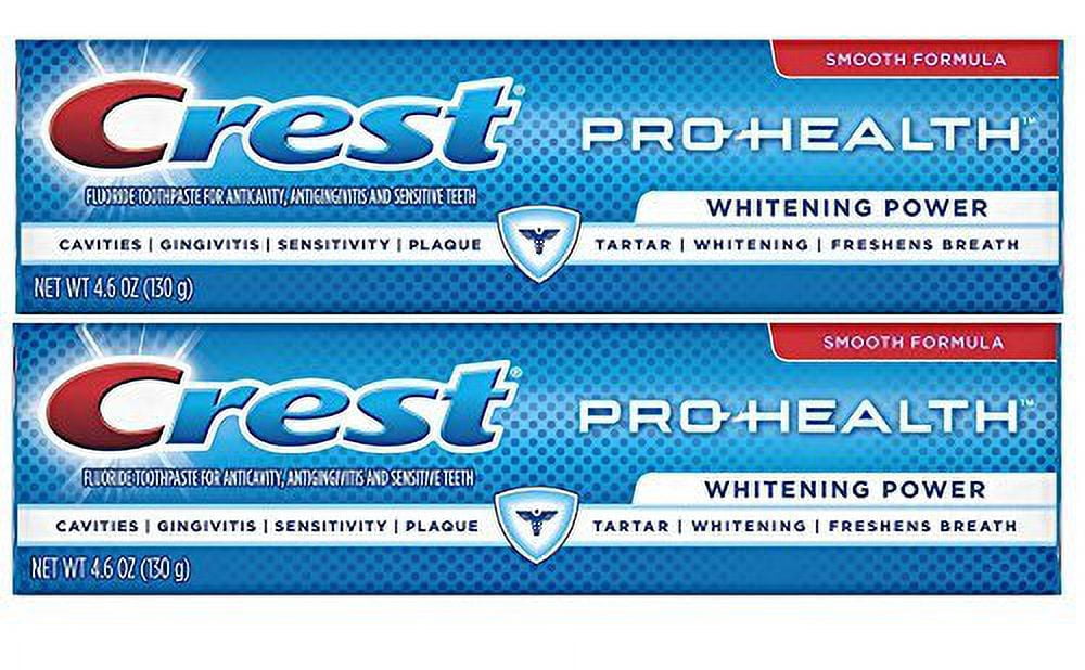 Crest Pro-Health Whitening Power Toothpaste Smooth Formula 4.6 Oz/130G ...