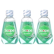 Crest Scope Classic Mouthwash 1.2 oz (Pack of 3)