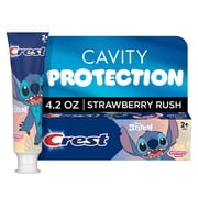 Crest Toothpaste, Strawberry Rush featuring Disney Stitch, 4.2 oz, Ages 2+