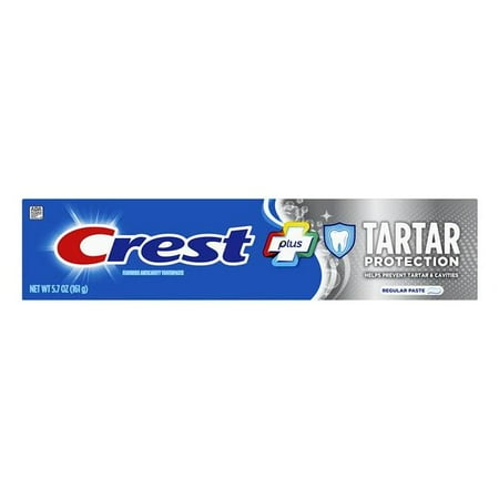 Crest Tartar Protection Regular Toothpaste 5.7 oz (Pack of 3)