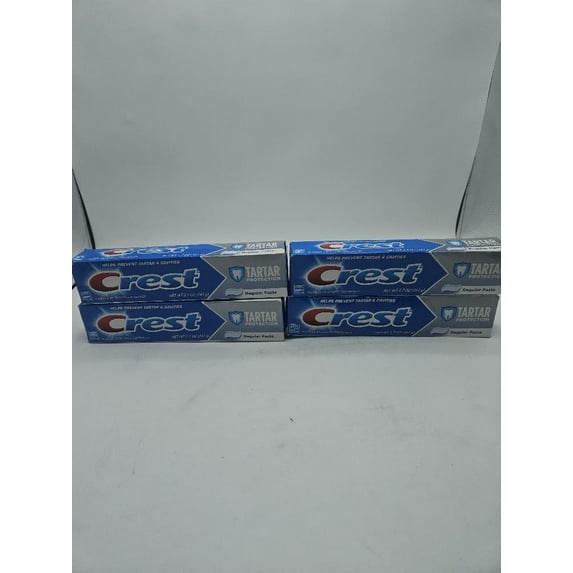 Crest Tartar Protection Regular Toothpaste 5.7 oz (Pack of 4)