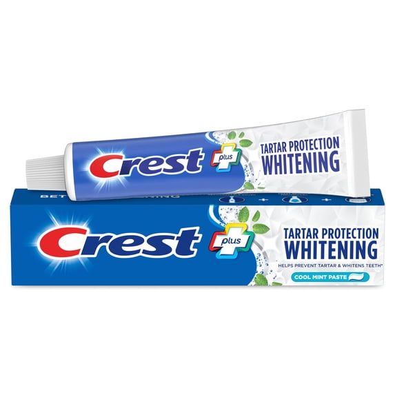 Crest Tartar Protection Toothpaste, Whitening Cool Mint, 5.7 oz