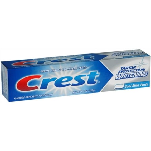 Crest Tartar Protection Toothpaste Whitening Cool Mint Paste 8.20 oz