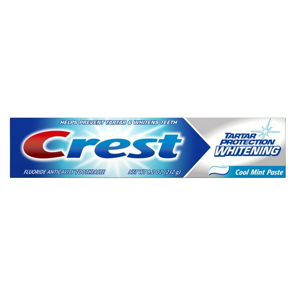 Crest Toothpaste 8.2oz Tartar Whitening Cool Mint (Pack of 3)