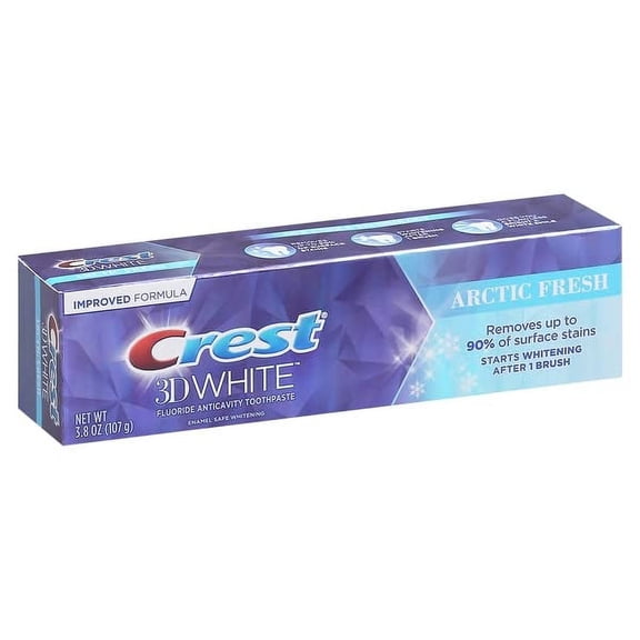 Crest, Toothpaste, Arctic Fresh, 3.8 Ounce.