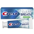 thumbnail image 1 of Crest Toothpaste Clean Breath Peppermint 2.5oz - Neutralizes Bad Breath, Antibacterial Protection, Fights Cavities, Freshens Breath, Gently Whitens, 1 of 15