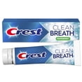 thumbnail image 1 of Crest Toothpaste Clean Breath Peppermint 4.6oz - Neutralizes Bad Breath, Antibacterial Protection, Fights Cavities, Freshens Breath, Gently Whitens, 1 of 15