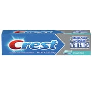 Crest Whitening Fluoride Anticavity Toothpaste Fresh Mint - 4.2 oz