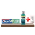 Crest w/Scope Toothpaste and Listerine Mouthwash Travel Bundle TSA