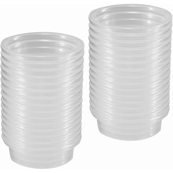 Crested Gecko Feeding Cups Reptile Feeder Bowls for Water and Food, Fit Lizard and Other Small Animals Pet Supplies