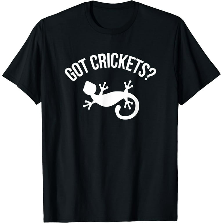 Crested Gecko Shirt Got Crickets T Shirt.