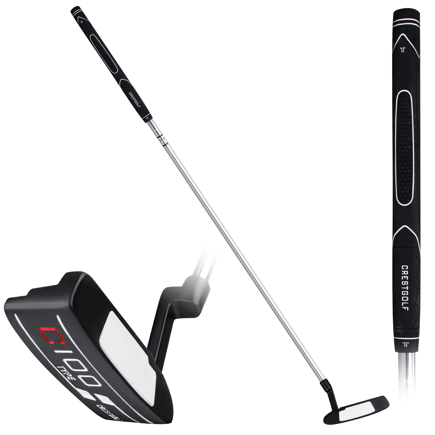 Odyssey White Hot Pro 1 Putter Steel Shaft 90cm Length Odyssey Grip Odyssey White Hot Pro 1 Putter Steel Shaft 90cm Length Odyssey Grip
