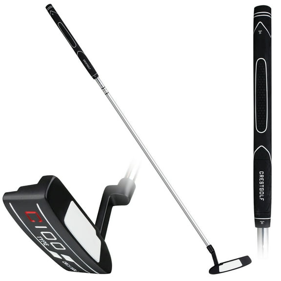 Crestgolf Blade Insert Right Handed Golf Putter, 35 in