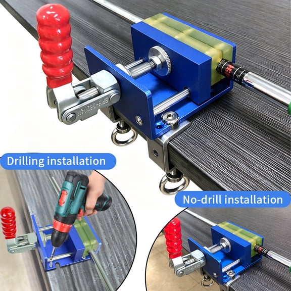 Crestgolf Golf Repair Kit Drill-Free & Drill Installation for Regripping Golf Clubs, for Home or Workshop