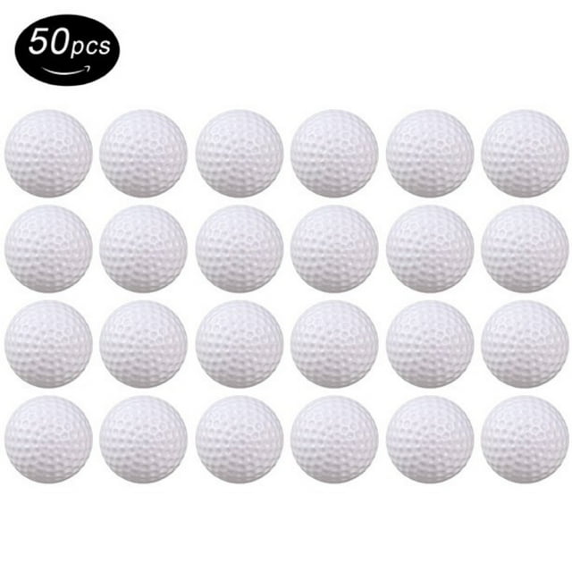 Crestgolf Practice Golf Balls Hollow Golf Plastic Ball for Indoor