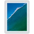 thumbnail image 1 of Cresting Ocean Wave - Hawaii - From an Original Color Photograph by Paul Topp - Japanese Unryu Rice Paper Art Print (Unframed) 12 x 16 in, 1 of 4