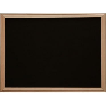 Crestline 32B 18 in. x 24 in. Hardwood Framed Black Chalkboard