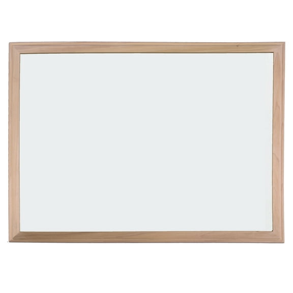 Crestline Products Wood Framed Magnetic Dry Erase Board, 24" x 36"