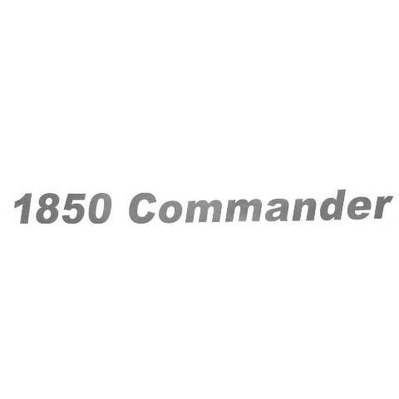 Crestliner Boat Decal 2083110 | 1850 Commander Metallic Silver