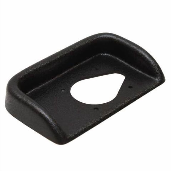 Crestliner Boat Fuel Splash Guard 2005630 | CX 17 / 19 Black Plastic