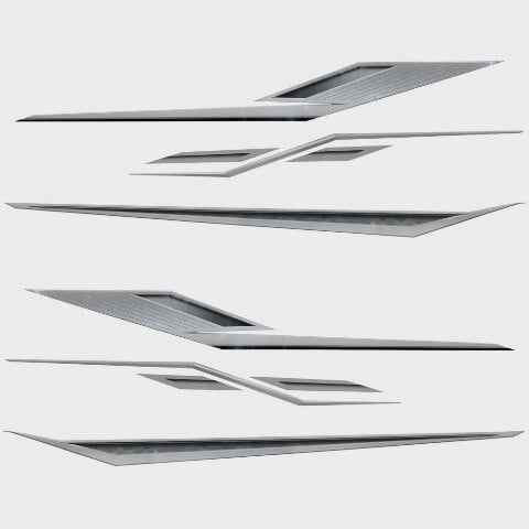 Crestliner Boat Graphic Decal Set 2317208 | Super Hawk Sticker