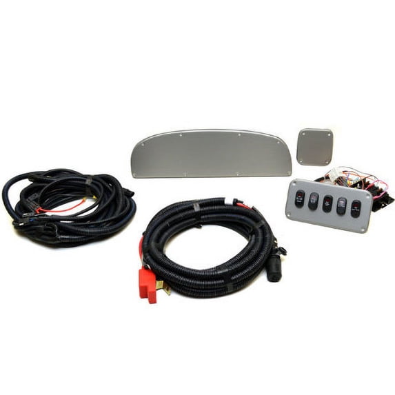 Crestliner Boat Switch Dash Panel | Kodiak Silver (Kit)