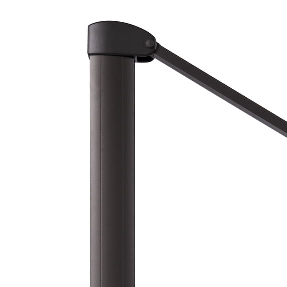 Crestlive Products 10FT Square Patio Cantilever-Offset Umbrella Gray